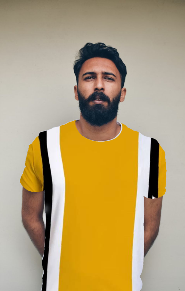 Yellow T Shirt for Men